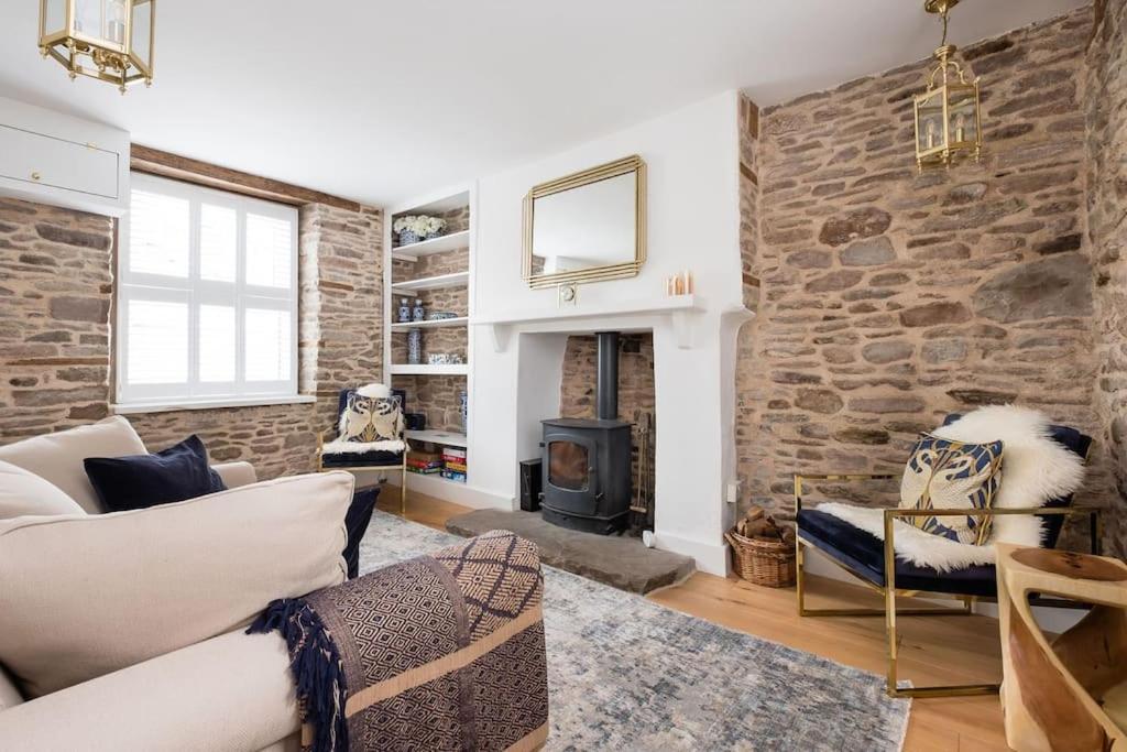 Luxury Cottage Near Hay-On-Wye Llanigon 外观 照片